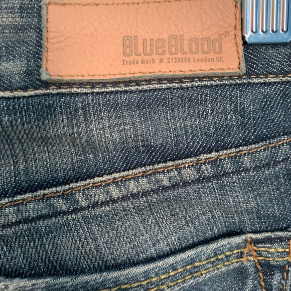 BlueBlood Bootie Flare Jeans NWT Size 27 - Picture 6 of 10